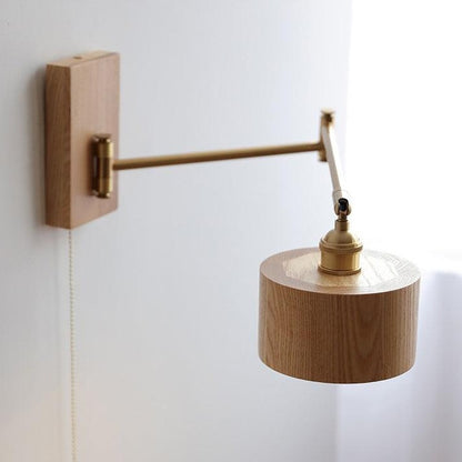 Adjustable Wall Lamp | Retro Design, Pull Switch - JUGLANA