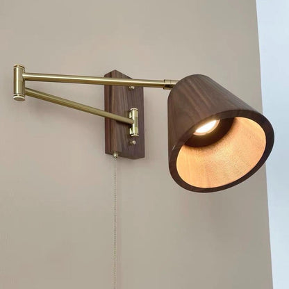 Adjustable Wall Lamp | Retro Design, Pull Switch - JUGLANA