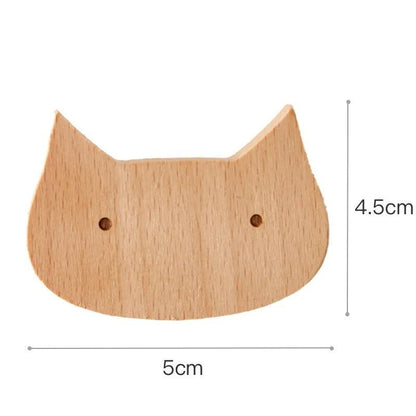 Animal Wood Hooks | Solid Wood, Beech - JUGLANA