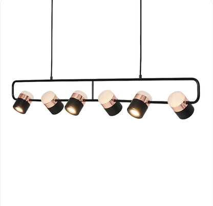 Strip Spotlight Chandelier | Modern Design