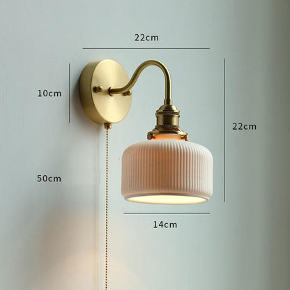 Adjustable Wall Lamp | Classic Design, Pull Switch - JUGLANA