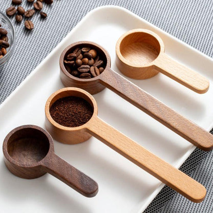 Coffee Spoon | Black Walnut, Beech Wood - JUGLANA
