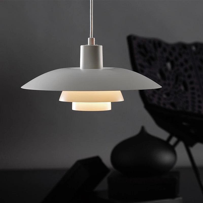 Danish Saucer Lamp | Modern Pendant Light - JUGLANA