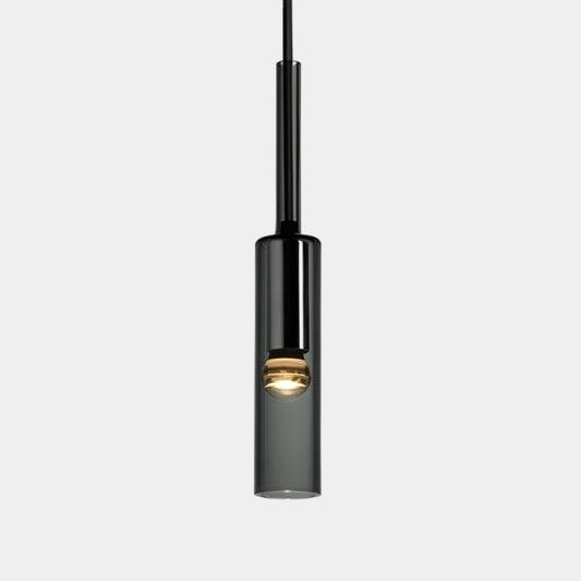 Dark Modern Pendant Light | Full Glass, Cord Cable - JUGLANA