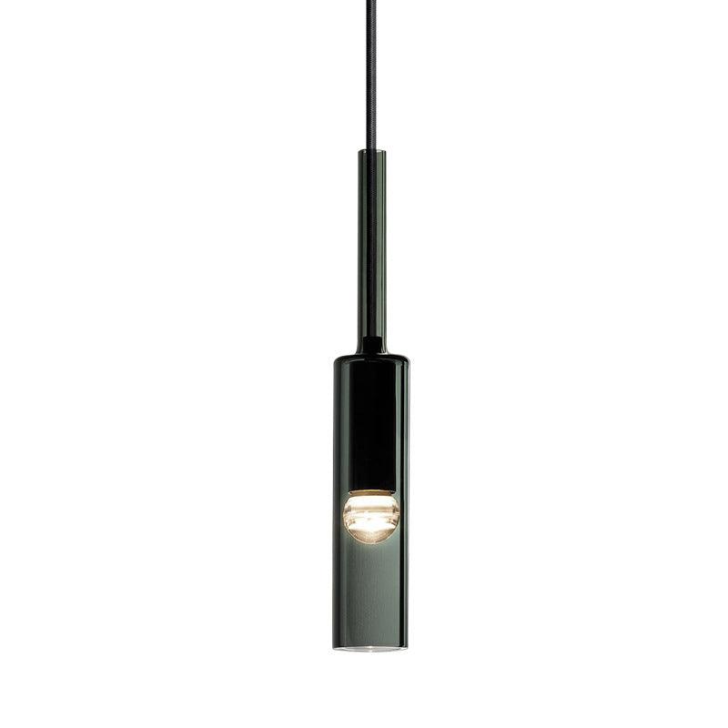 Dark Modern Pendant Light | Full Glass, Cord Cable - JUGLANA