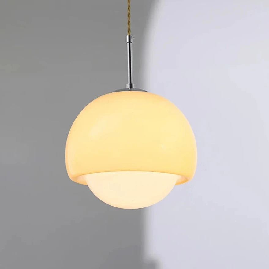Retro bol hanger | Volledig glazen lamp
