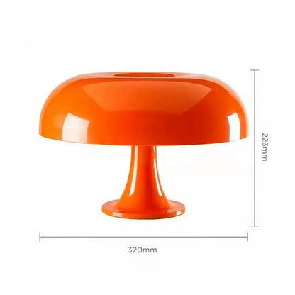 Tragbare Retro-Tischlampe | Italienisches Pilz-60er-Jahre-Design