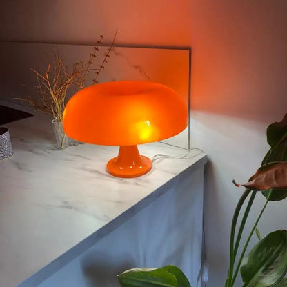 Retro Portable Table Lamp | Italian Mushroom 60s Design