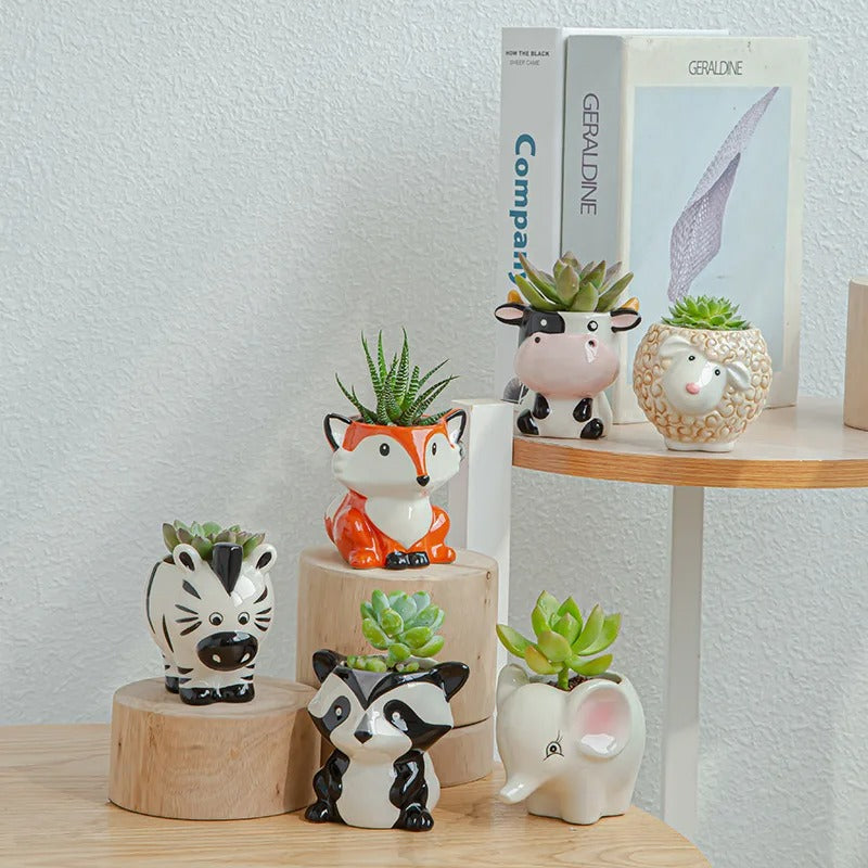 Plantepotter for dyr | Keramikk