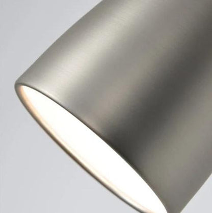 Danish Wall Lamp | Brushed Metal