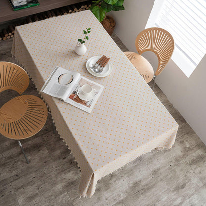 Floral Linen Tablecloth | Picnic, Indoor, Outdoor Dining | Summerblanket - JUGLANA
