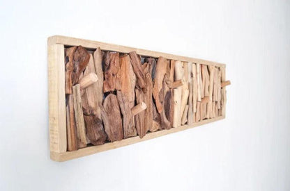 Forest Sticks Wardrobe | Solid Wood, Easy Fixation - JUGLANA