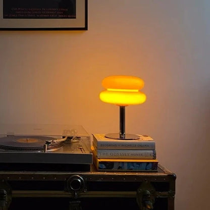 Lampe de table rétro Macaron | Conception Bauhaus