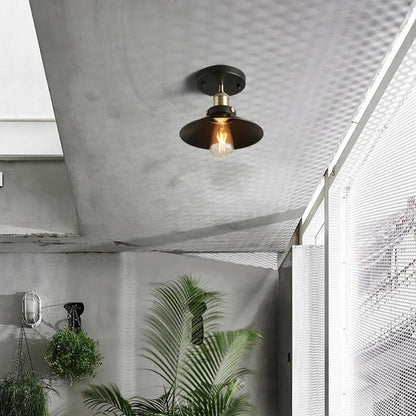 Industrial Loft Ceiling Light | Iron - JUGLANA