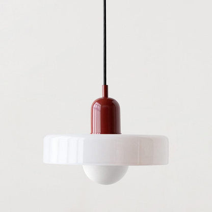 Italian Retro Pendant Light | Full Glass Lamp - JUGLANA