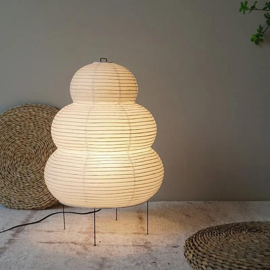Japanese Snowman Table Lamp | Paper - JUGLANA