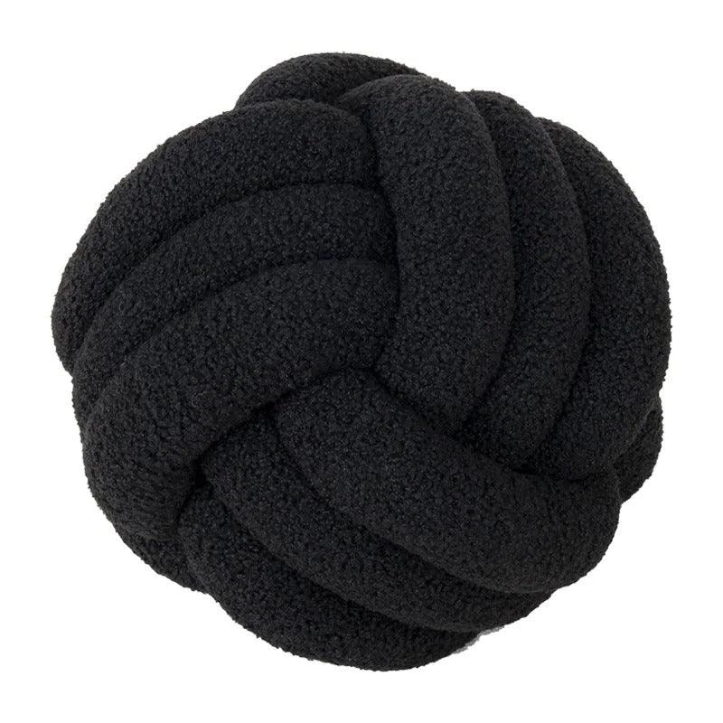 Black hotsell knot pillow