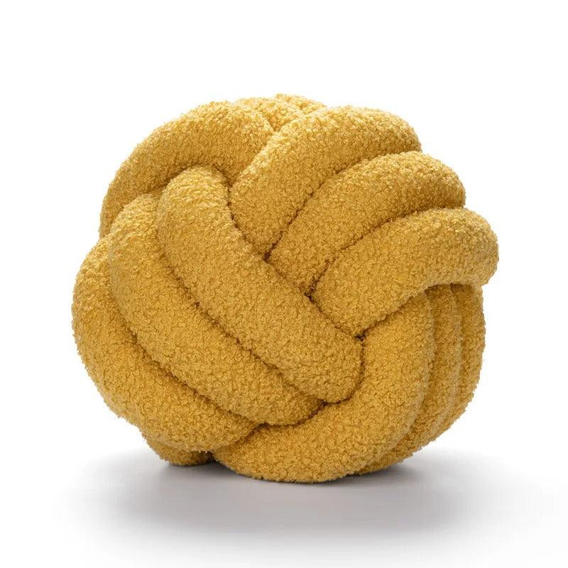 Knot Pillow | Cotton, Boucle - JUGLANA