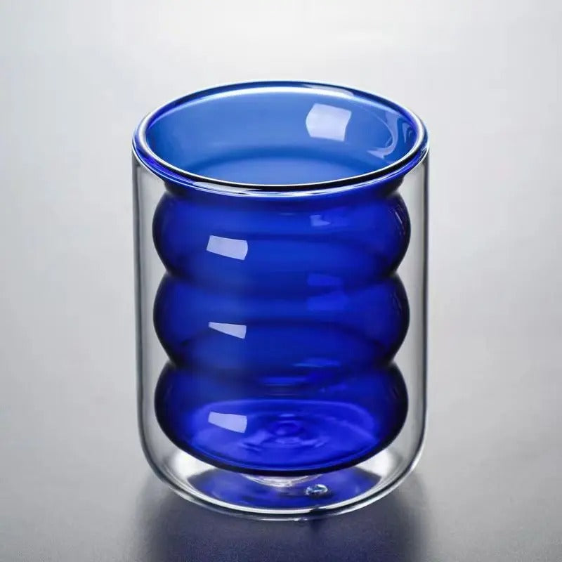 Colorful Double Layered Glasses | Full Glass