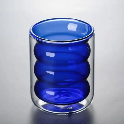 Colorful Double Layered Glasses | Full Glass