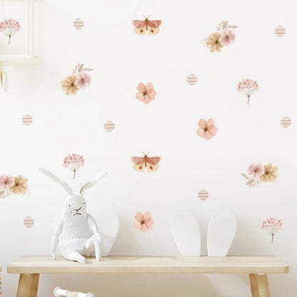 Floral Wall Stickers | Nordic Design