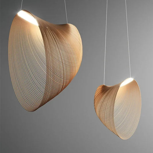 Nordic Fiber Lamp | Full Wood