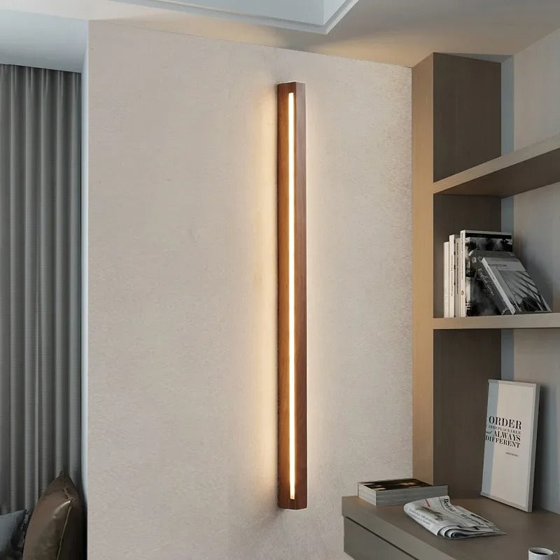 Moderne barvegglampe | Tre