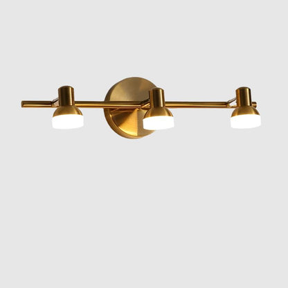 Multi-Head Wall Lamp | Brushed Metal