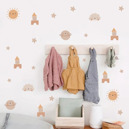 Cartoon Wall Stickers | Nordic Design