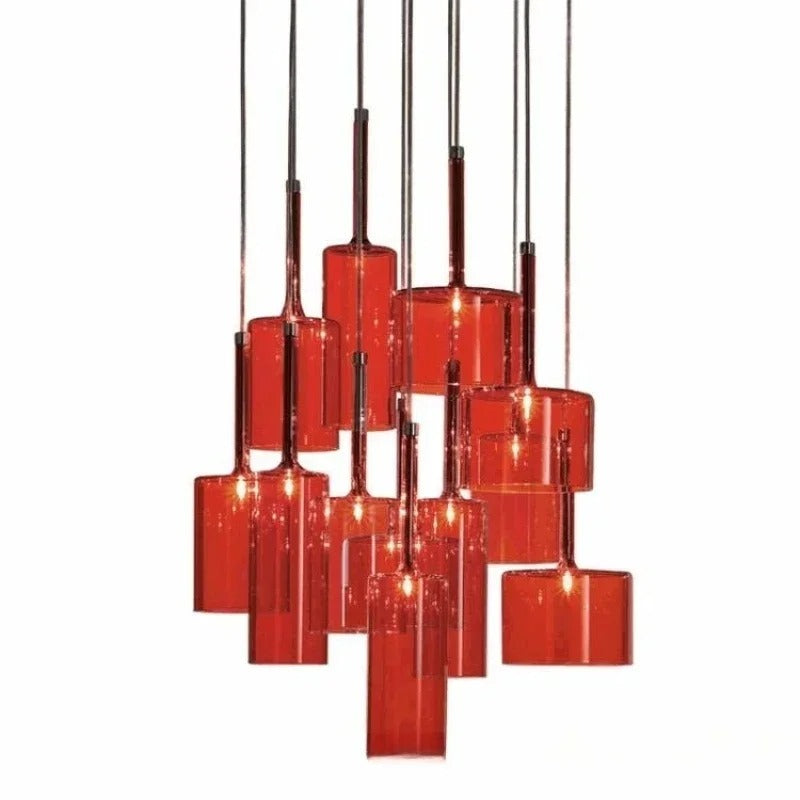 Talijanska šarena minimalistička svjetiljka | Puna čaša