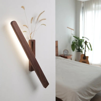 Wooden Flower Wall Lamp | 360° Rotatable