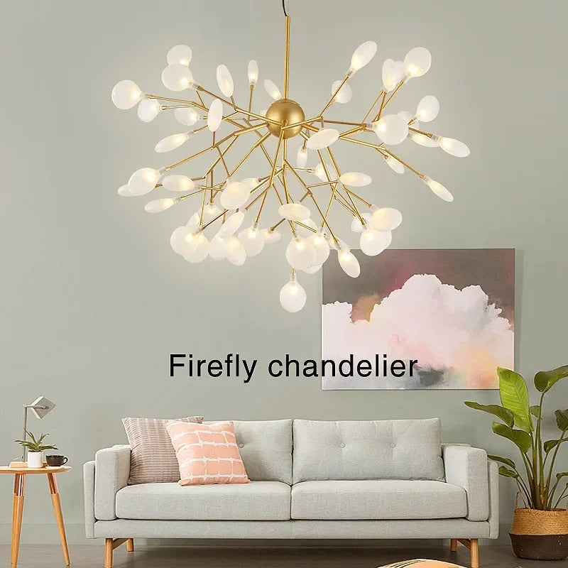 Mistletoe Chandelier | Metal & Glass