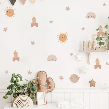 Cartoon Wall Stickers | Nordic Design