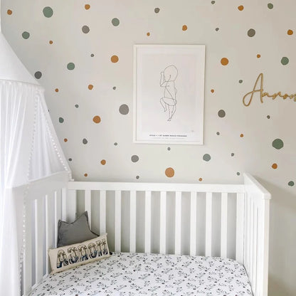 Colorful Wall Sticker Dots | Nordic Design