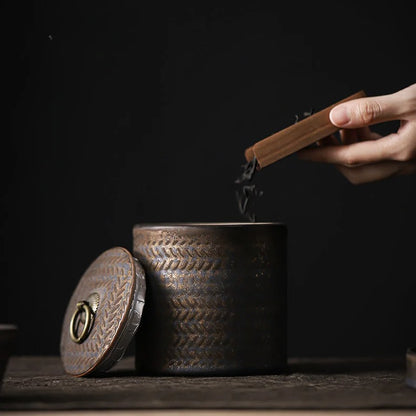 Distressed Old Storage Jar | Ceramic