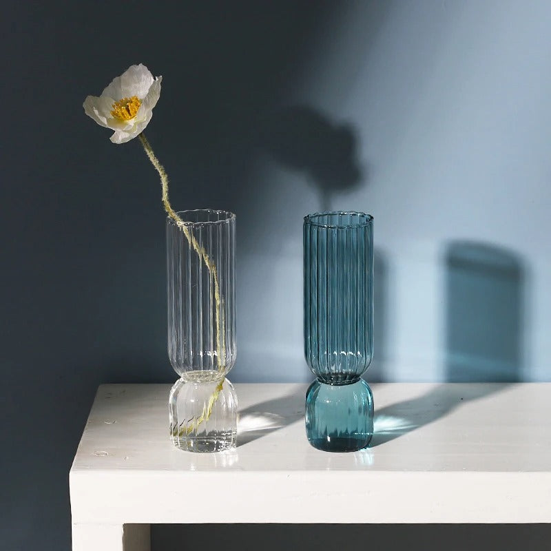 Colorful Riffled Vase | Nordic Design