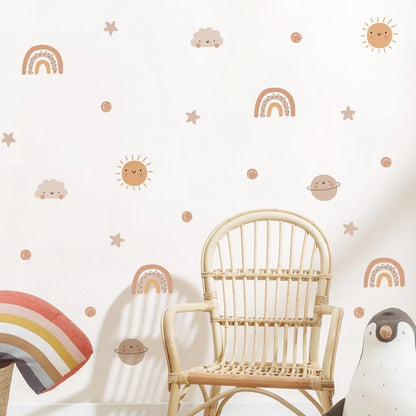 Cartoon Wall Stickers | Nordic Design