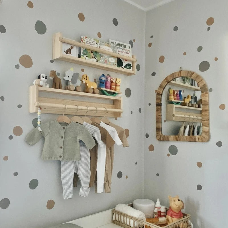 Colorful Wall Sticker Dots | Nordic Design