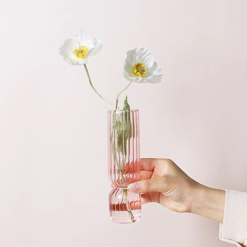 Colorful Riffled Vase | Nordic Design