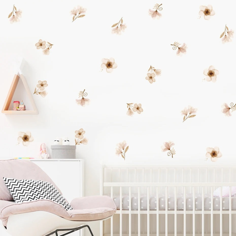 Floral Wall Stickers | Nordic Design