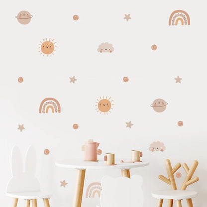 Cartoon Wall Stickers | Nordic Design