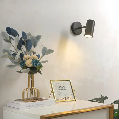 Luxurious Minimalistic Wall Spotlight | Full Metal