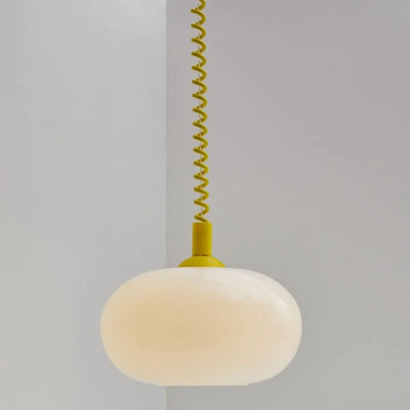 Lampa na telefonní kabel Bauhaus | Sklenka