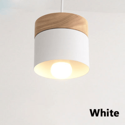 Minimalistic Ceiling Light | Wood & Metal - JUGLANA