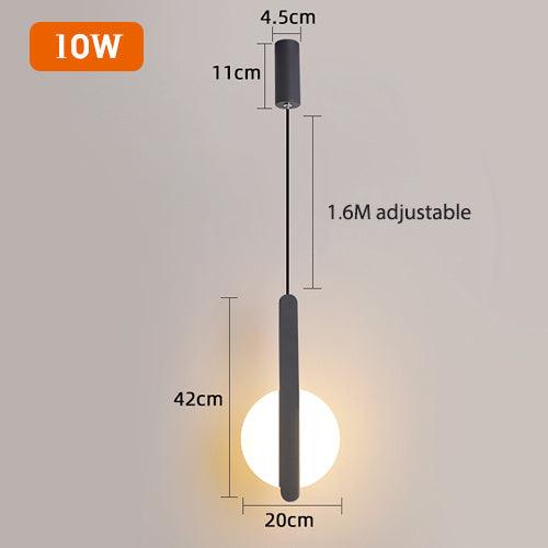 Modern Abstract Pendant Light | Full Metal Lamp - JUGLANA