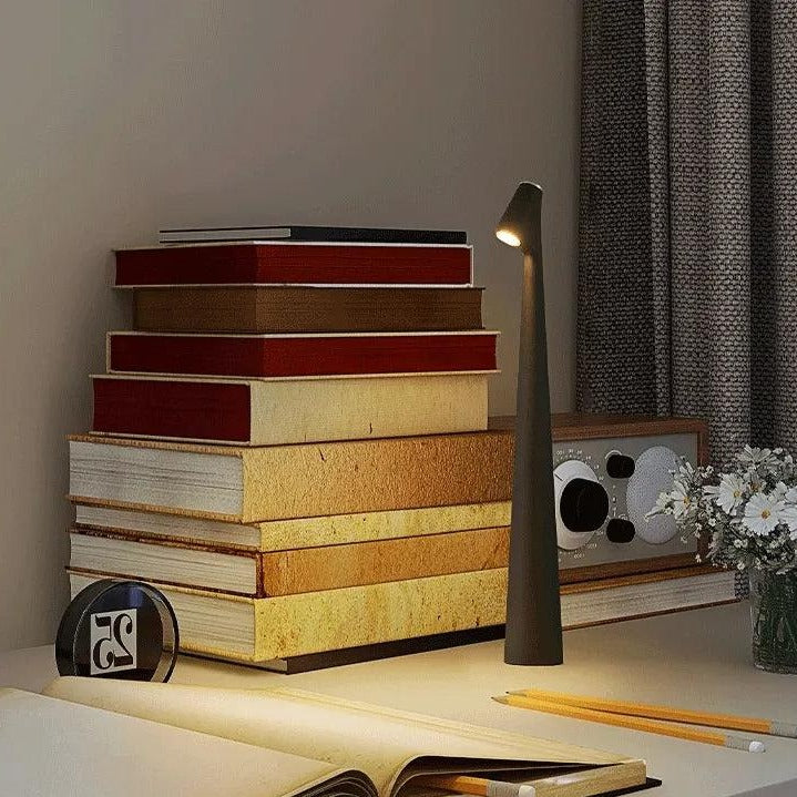 Modern Minimalistic Table Lamp | Metal, Dimmable - JUGLANA