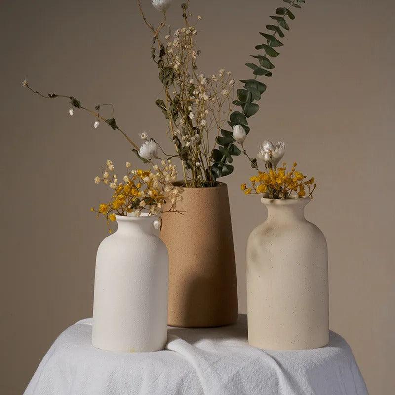 Modern Nordic Clay Vase | Ceramic - JUGLANA