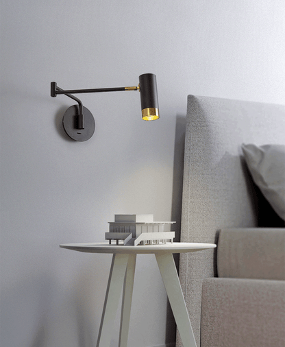 Modern Wall Lamp | Full Metal, 360° Adjustable - JUGLANA