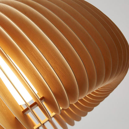 Wood Art Chandelier | Ceiling Lamp - JUGLANA
