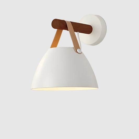 Nordic Bowl Wall Lamp | Iron, Touch Switch - JUGLANA
